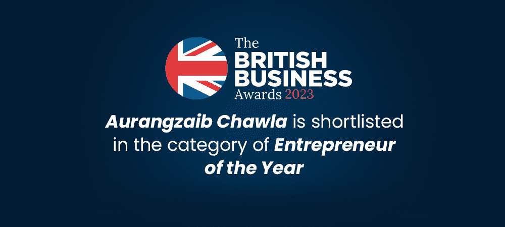 The CEO of Lanop Business and Tax Advisors Shortlisted at The British Business Awards 2023!