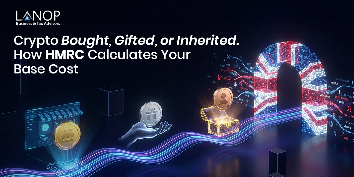 Crypto Bought, Gifted, or Inherited. How HMRC Calculates Your Base Cost