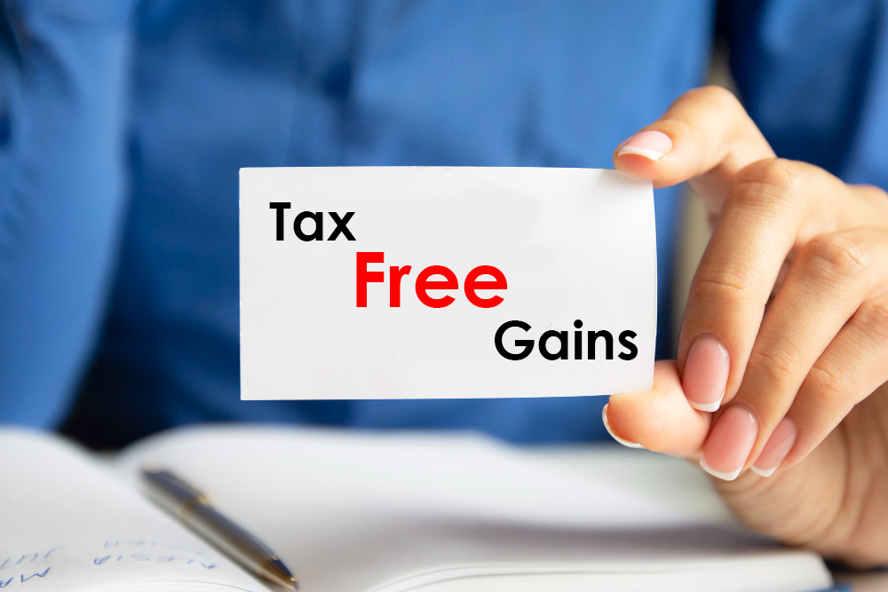 tax free gains