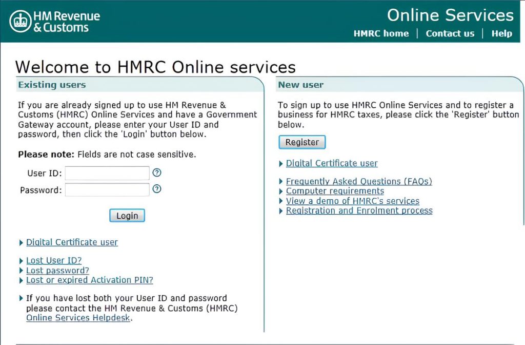 Required Identity Verification Documents for HMRC Online Services Access
