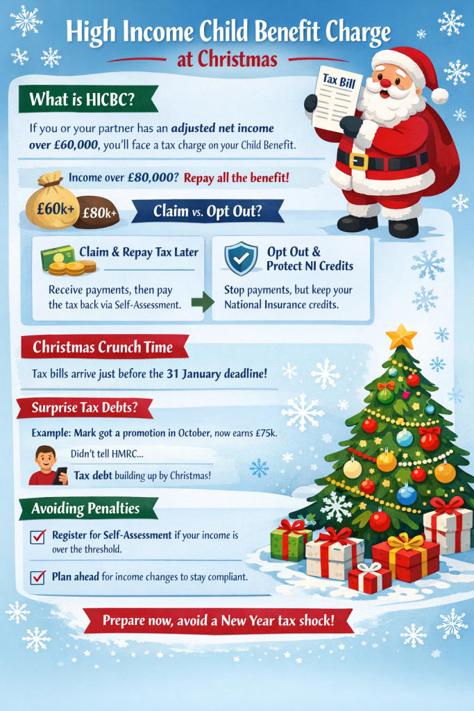 High Income Child Benefit Charge (HICBC) at Christmas