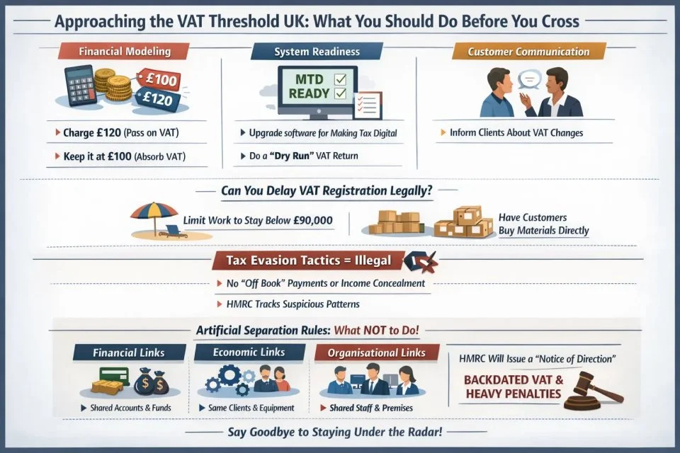 Approaching the VAT Threshold UK