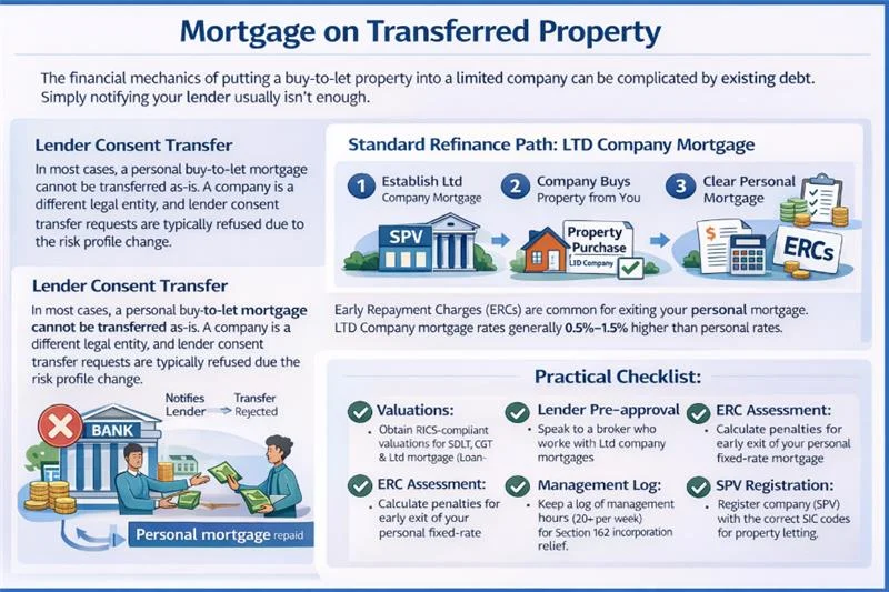 Mortgage on Transferred property