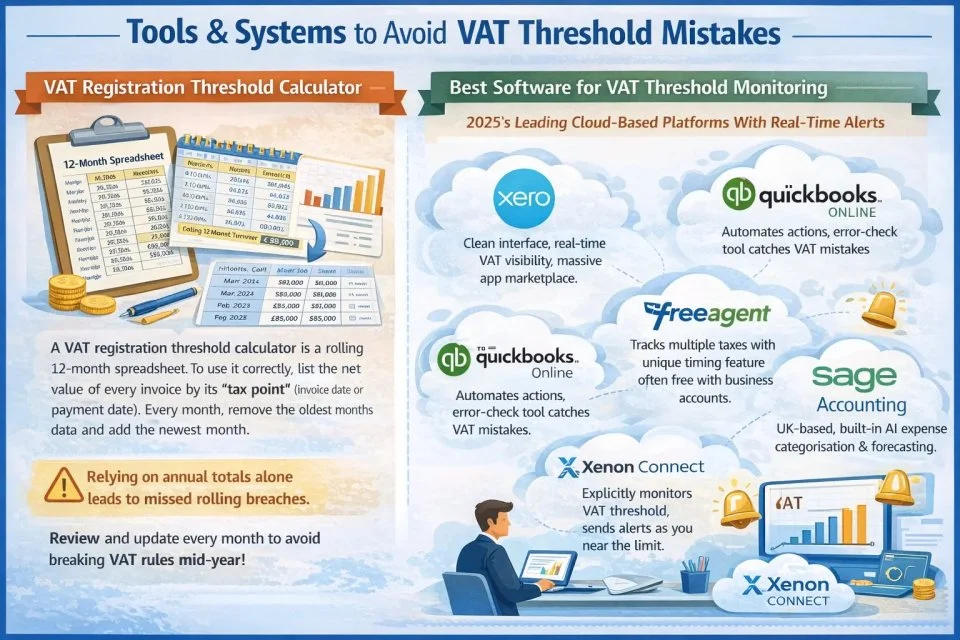 Tools & Systems to Avoid VAT Threshold Mistakes