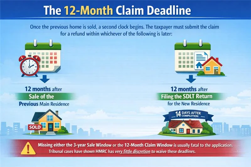 SDLT Higher Rates Refund in England and Northern Ireland How HMRC Determines Your Main Residence for an SDLT Refund