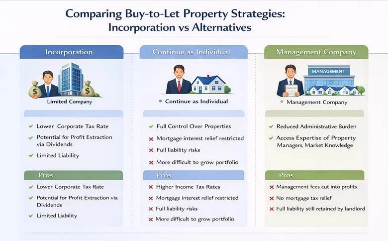 Incorporation vs Alternatives