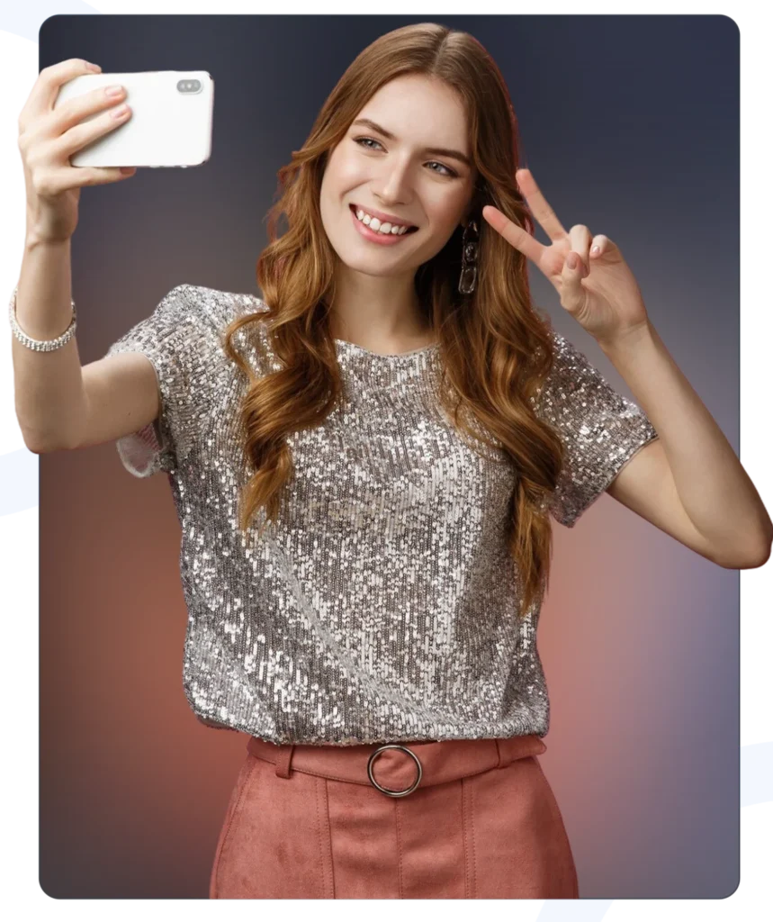 Social media influencers on Instagram, TikTok, and YouTube.