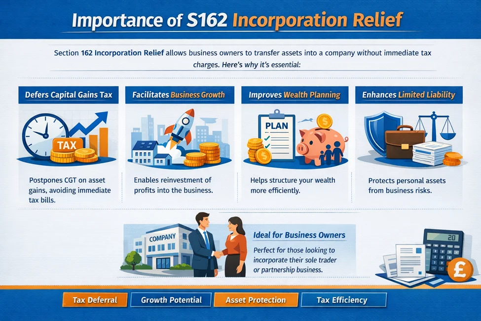 Why s162 Incorporation Relief is Critical