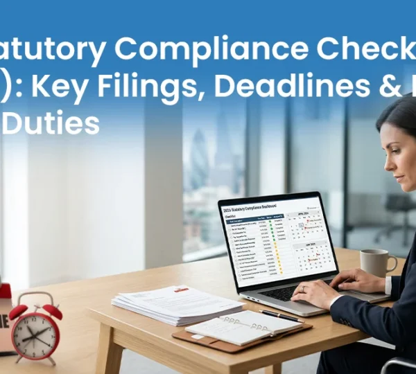 Blog UK Statutory Compliance Checklist (2026) Key Filings, Deadlines & Business Legal Duties