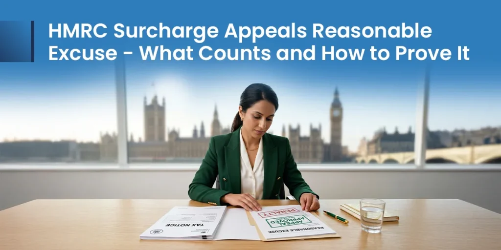 HMRC Surcharge Appeals Reasonable Excuse - What Counts and How to Prove It