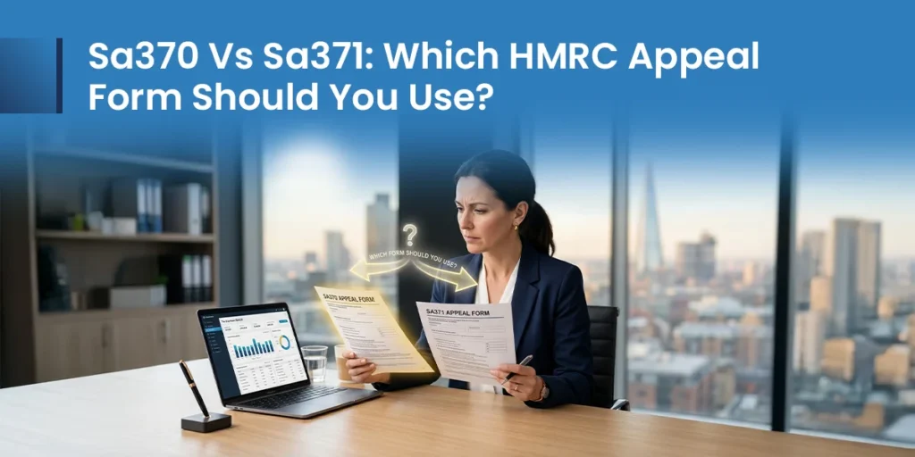 Sa370 Vs Sa371: Which HMRC Appeal Form Should You Use? Sa370 Vs Sa371 Which HMRC Appeal Form Should You Use
