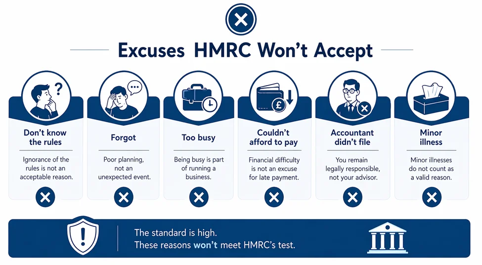 What HMRC Does Not Accept