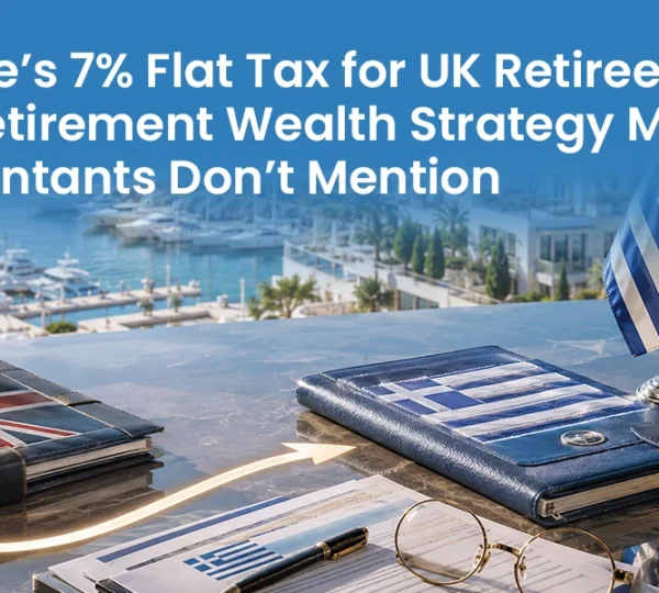 Blog Greece's 7% Flat Tax for UK Retirees: The Retirement Wealth Strategy Most Accountants Don't Mention