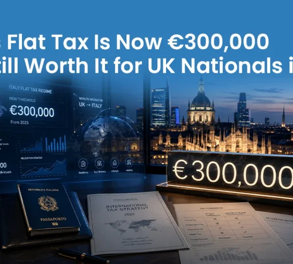 Blog Italy’s €300,000 Flat Tax in 2026 Is It Worth It for UK Nationals