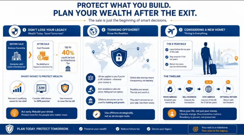 Entrepreneur’s Exit: Sell Your UK Business & Protect Proceeds 