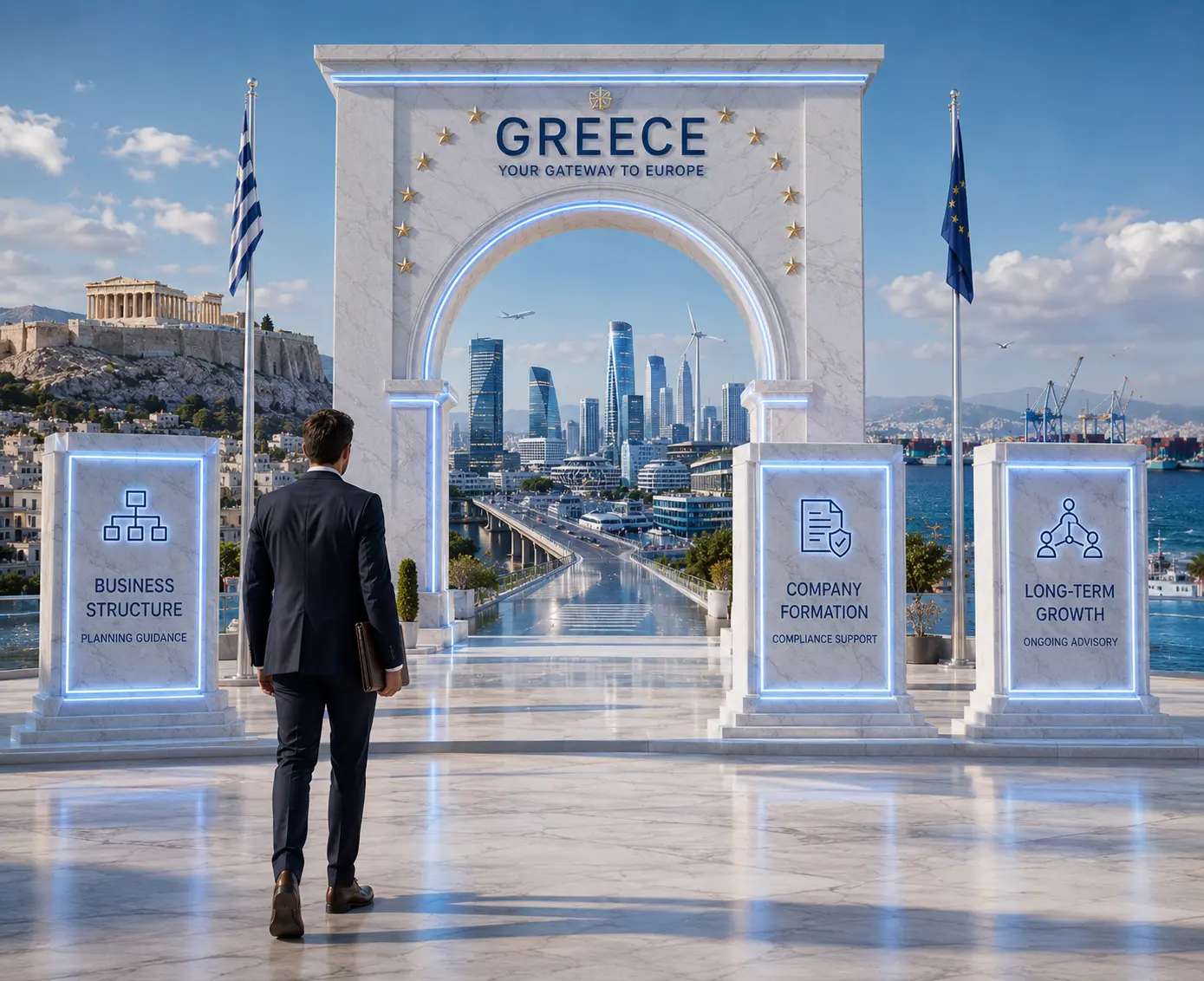 Start a Business in Greece and Expand Across Europe