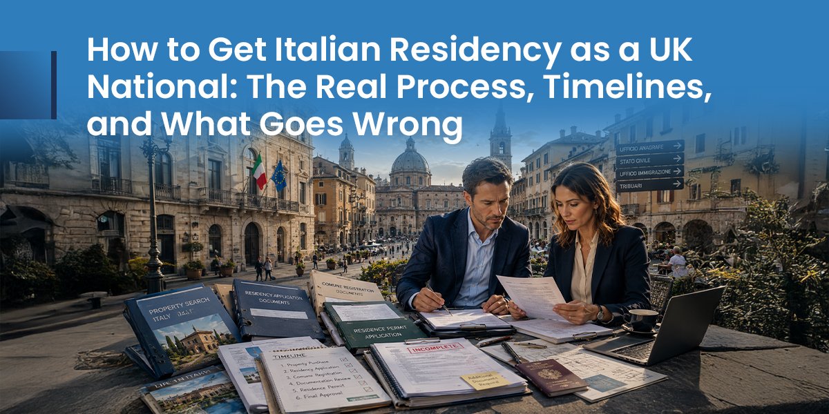How to Get Italian Residency as a UK National: The Real Process, Timelines, and What Goes Wrong