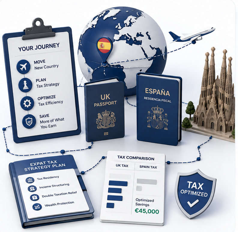 How we helped a UK professional optimize taxes in Spain