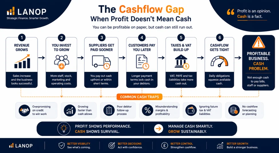Why Your Accountant Is Not Enough: What a Virtual Finance Director Does That Accountants Do Not Why Profitable Businesses Still Struggle with Cash