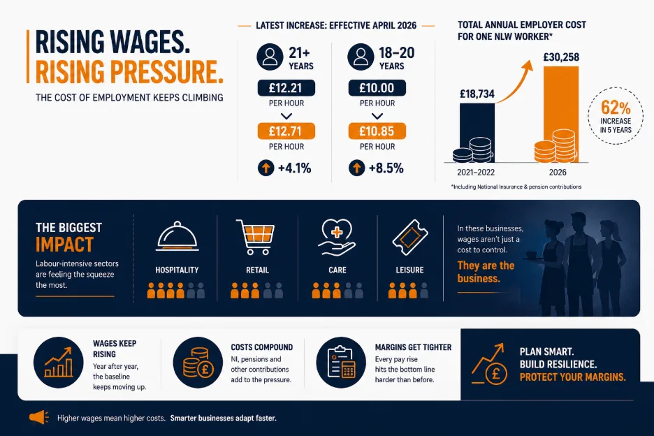 Chancellor Admits UK Businesses Are Under Pressure from Rising Taxes and Operating Costs April 2026 The Wage Bill Went Up Again