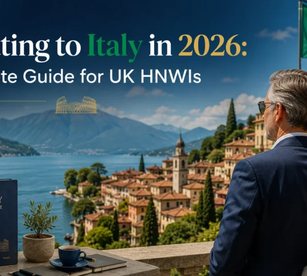 Blog Relocating to Italy in 2026 A Complete Guide for UK HNWIs