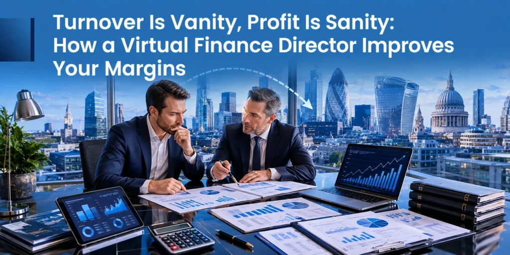 Turnover Is Vanity, Profit Is Sanity: How a Virtual Finance Director Improves Your Margins Turnover Is Vanity, Profit Is Sanity How a Virtual Finance Director Improves Your Margins