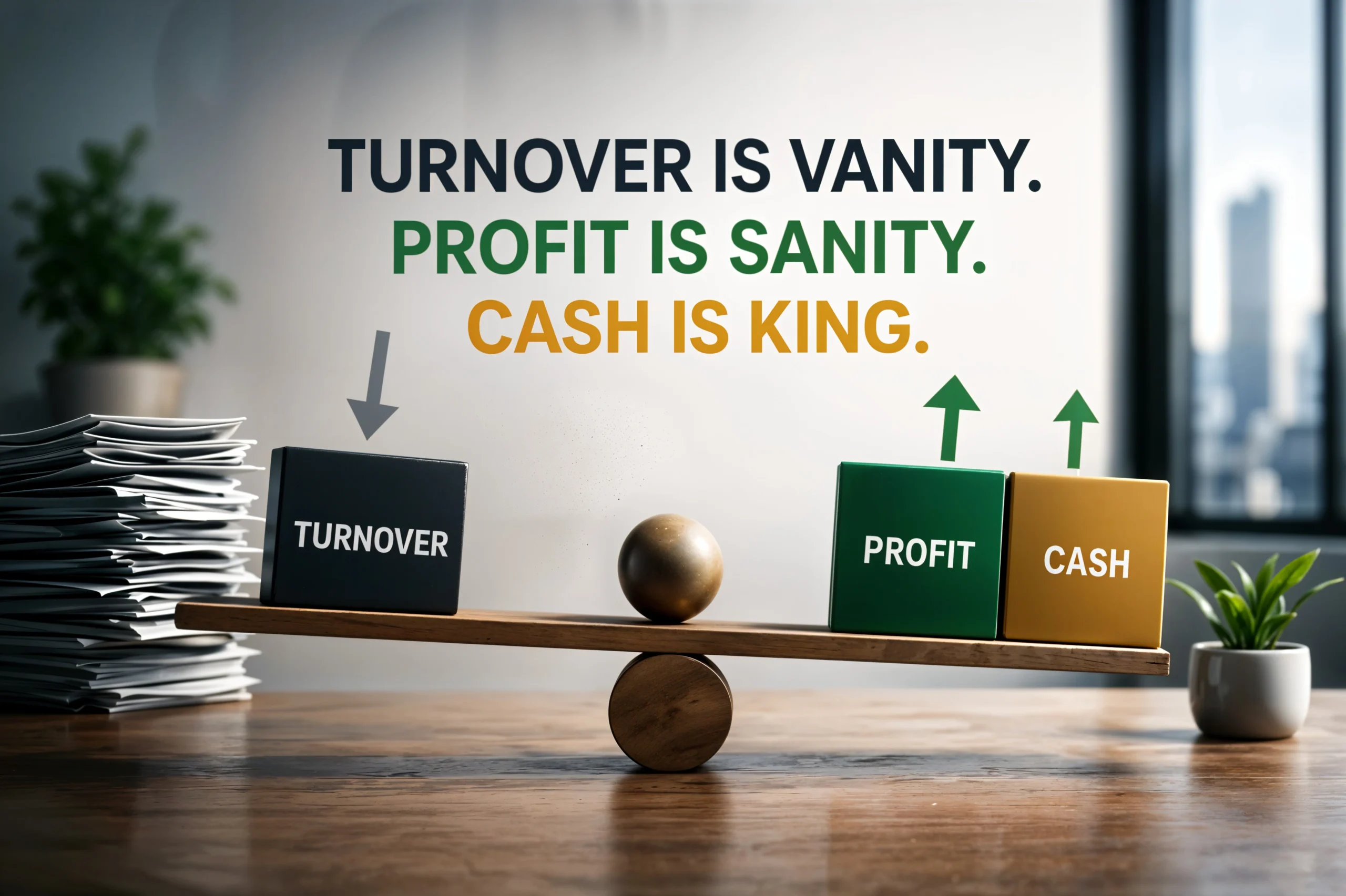 Turnover Is Vanity, Profit Is Sanity: How a Virtual Finance Director Improves Your Margins Turnover Is Vanity, Profit Is Sanity: How a Virtual Finance Director Improves Your Margins