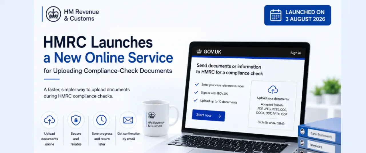 Home HMRC Launches a New Online Service for Uploading Compliance-Check Documents