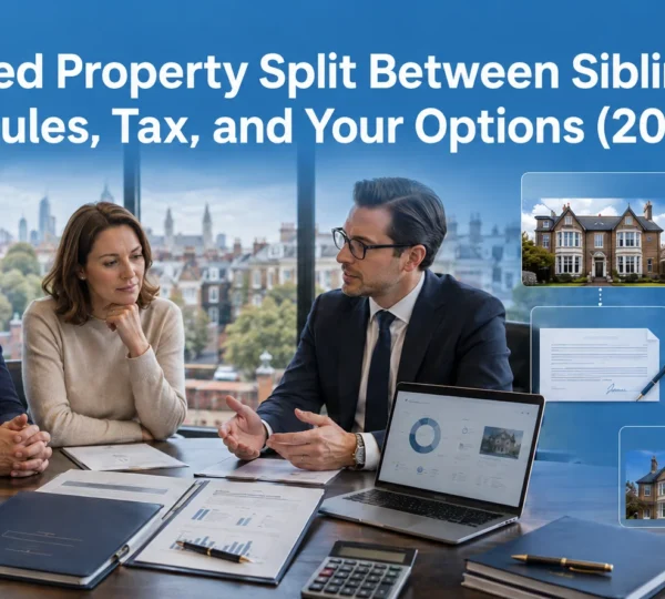 Inherited Property Split Between Siblings in the UK (2026) Legal Rules, Tax, and Your Options