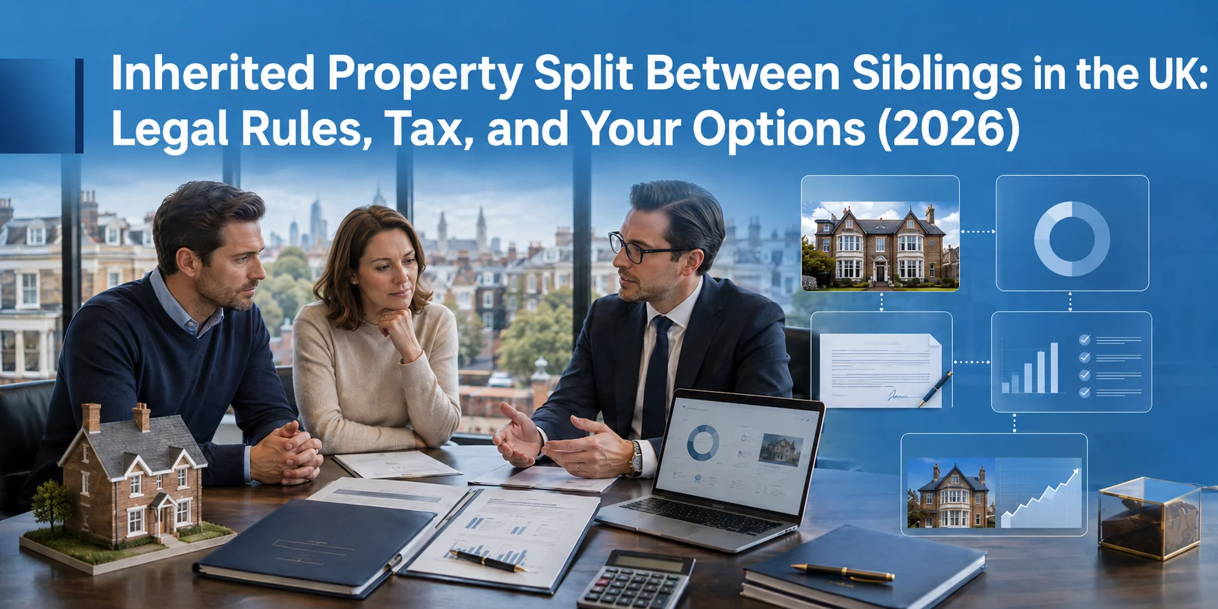 Inherited Property Split Between Siblings in the UK (2026) Legal Rules, Tax, and Your Options