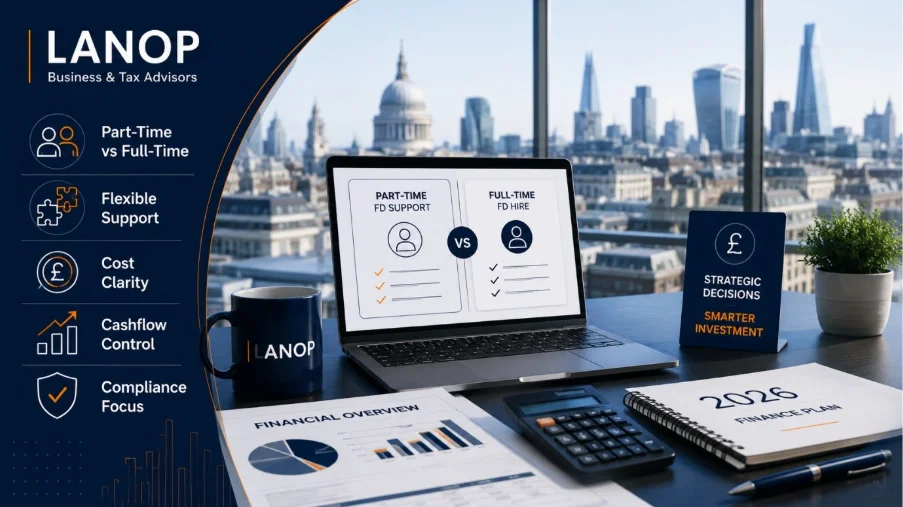 Part-Time Finance Director Cost UK 2026: The Real Numbers vs a Full-Time Hire Part-Time Finance Director
