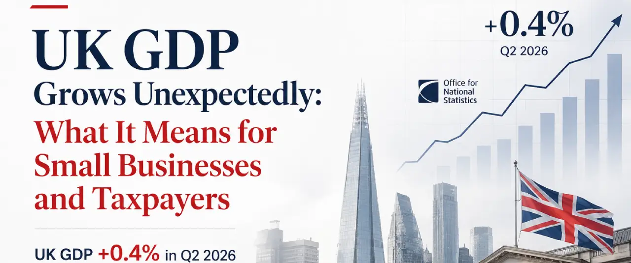 Home UK GDP Grows Unexpectedly: What It Means for Small Businesses and Taxpayers