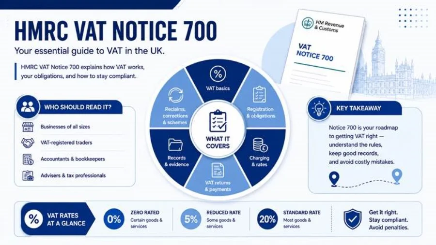 HMRC VAT Notice 700: The Complete Guide to UK VAT Rules (2026) Why VAT Notice 700 Matters for UK Businesses
