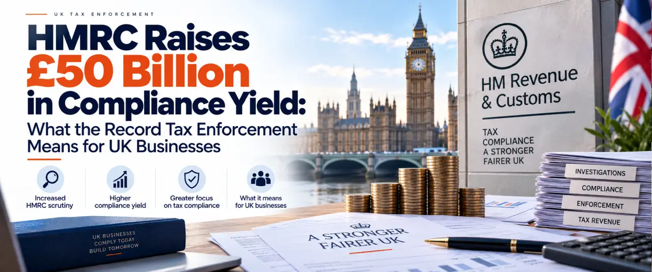 Home HMRC Raises £50 Billion in Compliance Yield: What the Record Tax Enforcement Means for UK Businesses