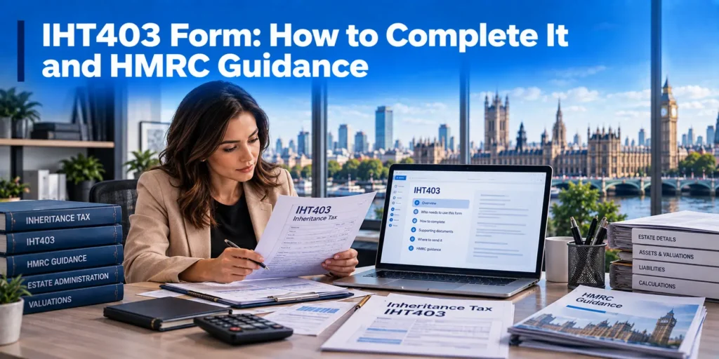 IHT403 Form: How to Complete It and HMRC Guidance IHT403 Form: How to Complete It and HMRC Guidance
