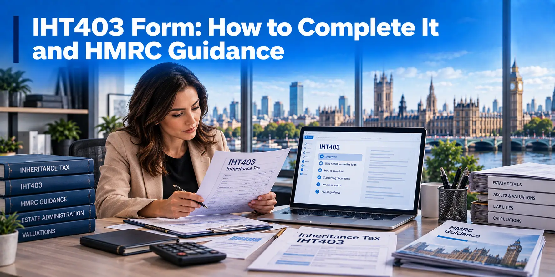 IHT403 Form: How to Complete It and HMRC Guidance 