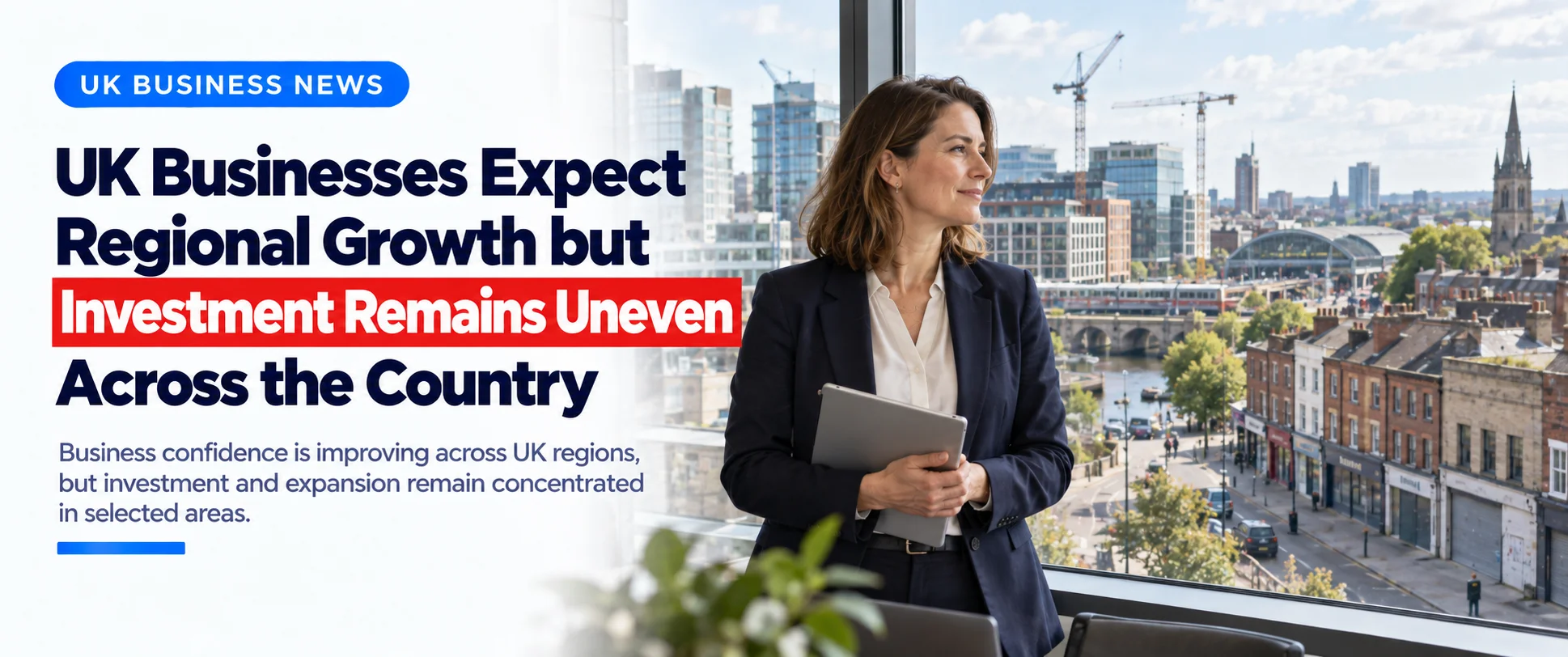 Home UK Businesses Expect Regional Growth but Investment Remains Uneven Across the Country