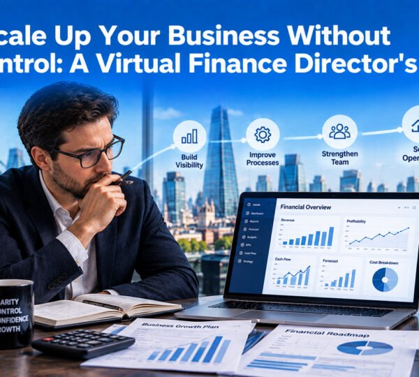 Blog How to Scale Up Your Business Without Losing Control: A Virtual Finance Director's Playbook