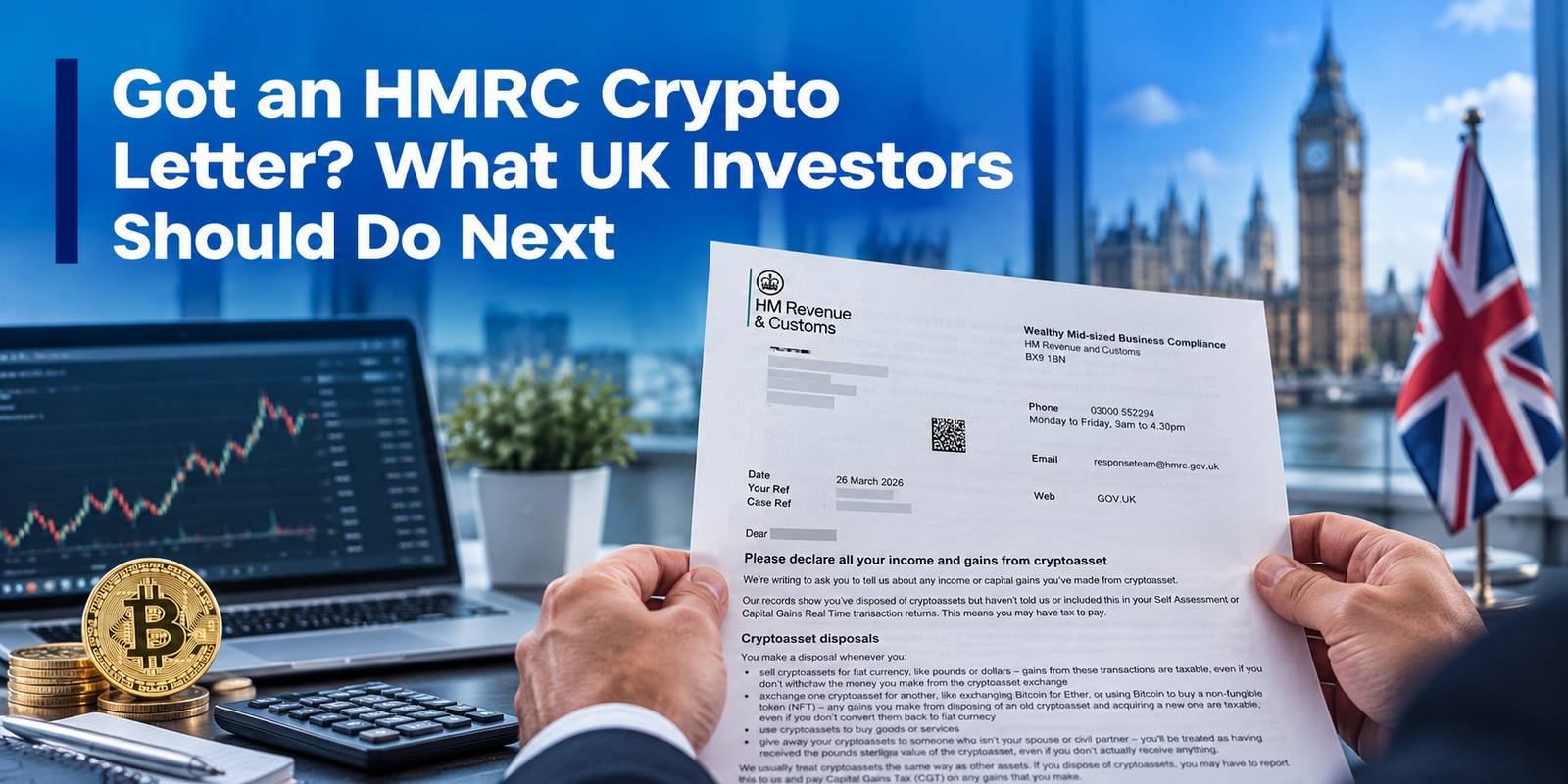 Got an HMRC Crypto Letter? What UK Investors Should Do Next 