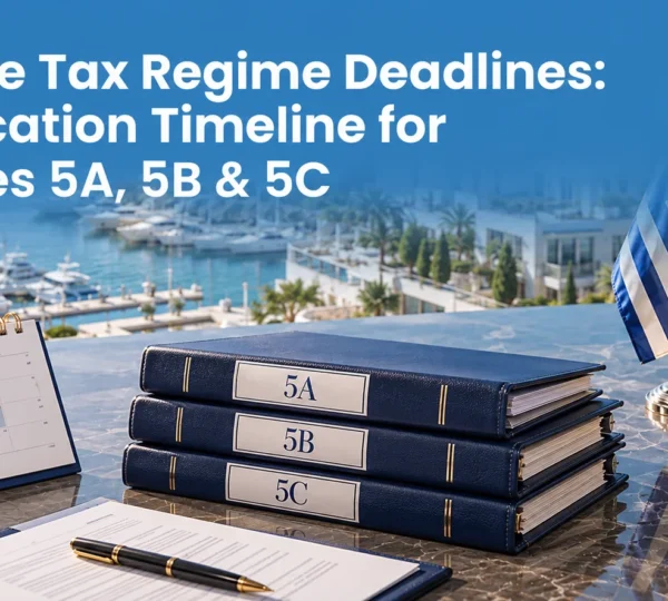Greece Tax Regime Deadlines: Application Timeline for Articles 5A, 5B & 5C 
