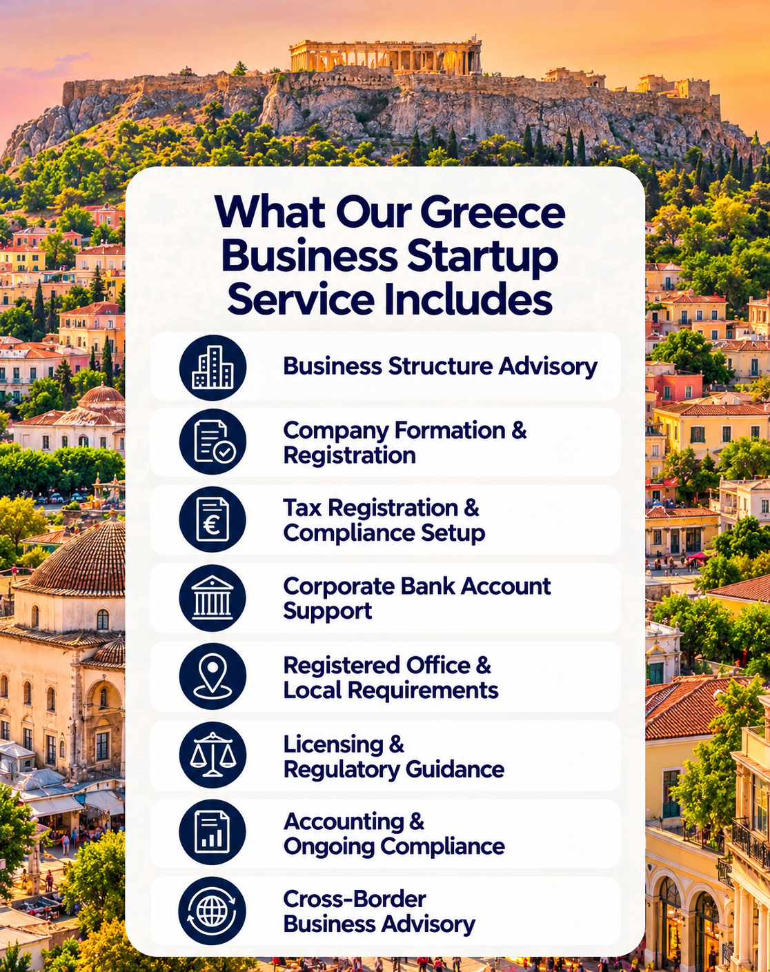 Business Setup in Greece What Our Greece Business Startup Service Includes