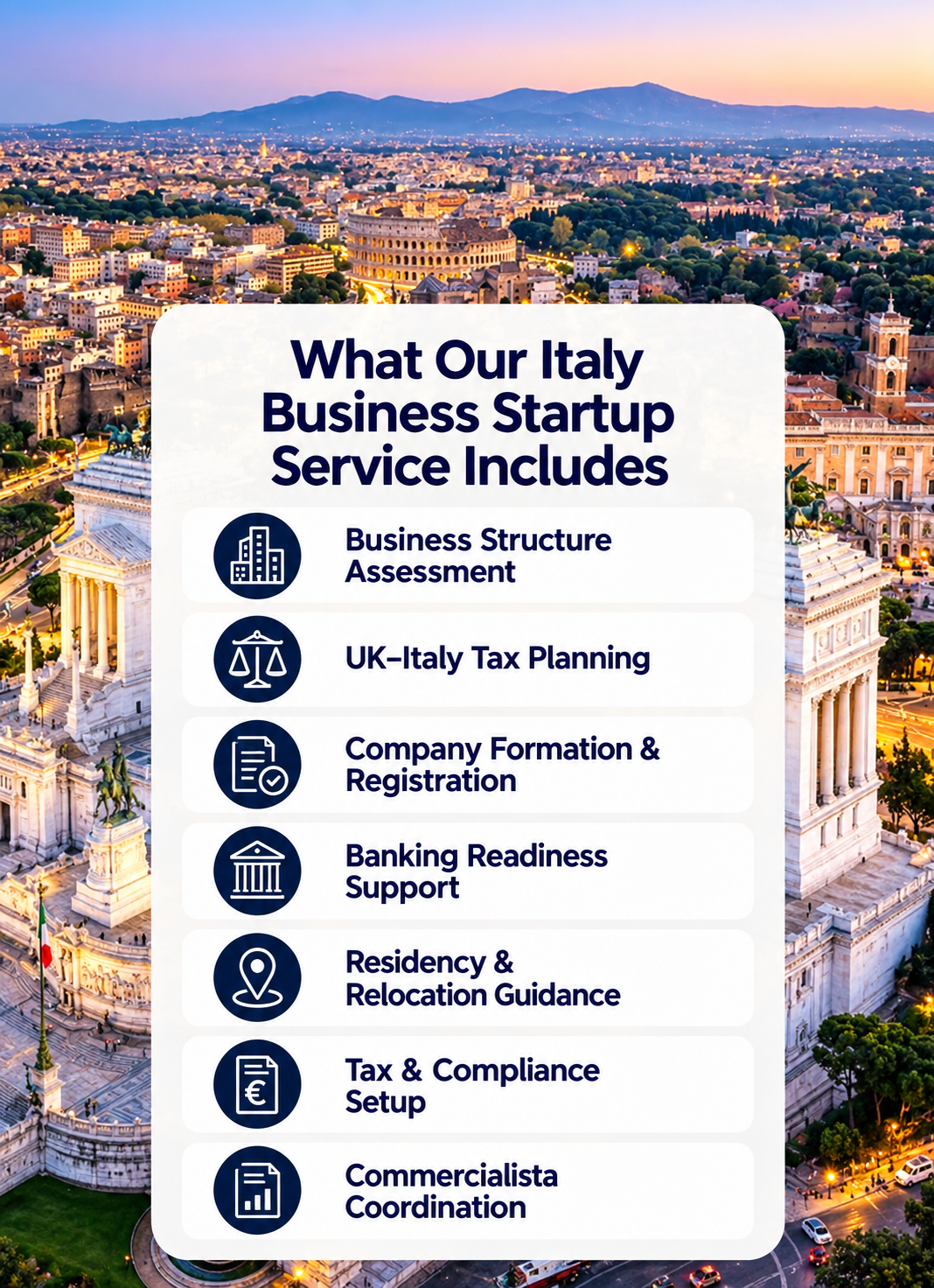 Business Registration in Italy What Our Italy Business Startup Service Includes