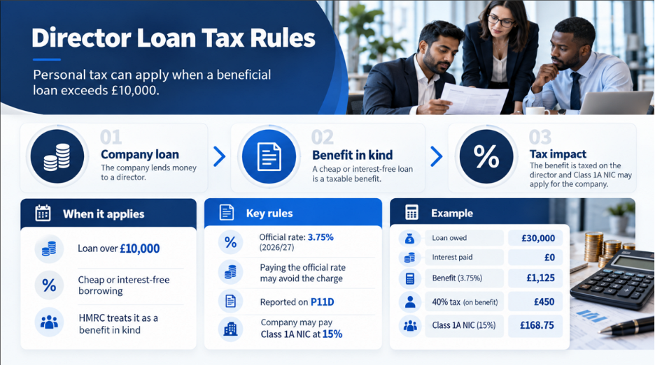 Director's Loan Account Rules UK 2026 – Tax Implications & How to Avoid Penalties Director's Loan Account Rules UK 2026 – Tax Implications & How to Avoid Penalties